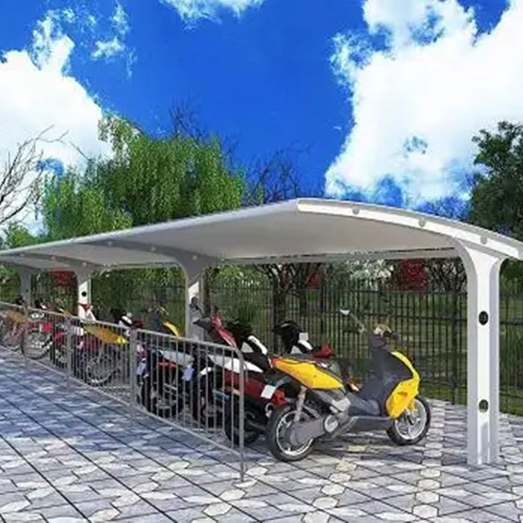 米脂县膜结构电动车棚